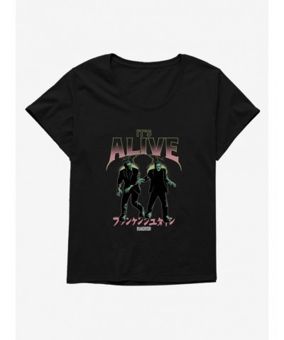 Universal Monsters Frankenstein It's Alive Girls T-Shirt Plus Size $9.57 T-Shirts
