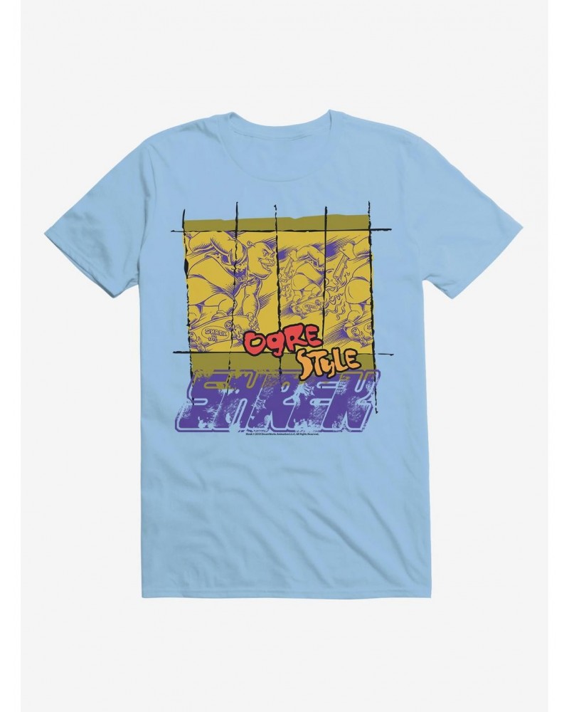 Shrek Ogre Style Skateboard T-Shirt $9.56 T-Shirts