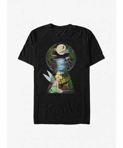 Disney Tinker Bell Keyhole To Neverland T-Shirt $4.97 T-Shirts