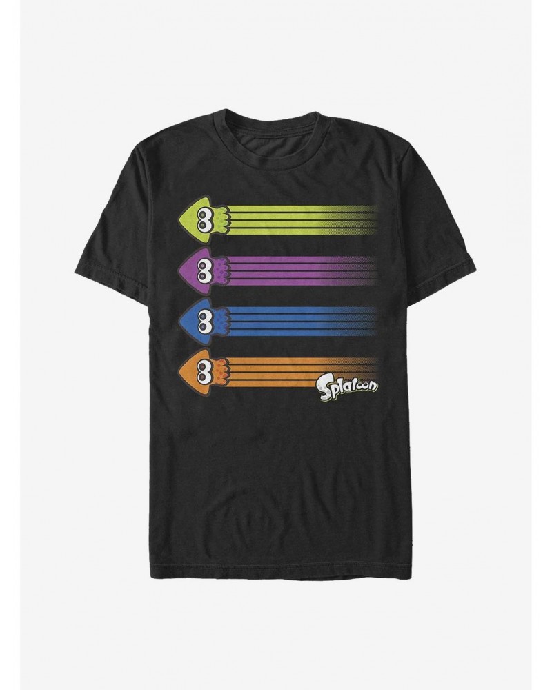 Nintendo Splatoon Ink Streak T-Shirt $4.97 T-Shirts