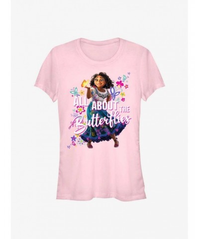 Disney Encanto All Butterflies Girl's T-Shirt $11.45 T-Shirts