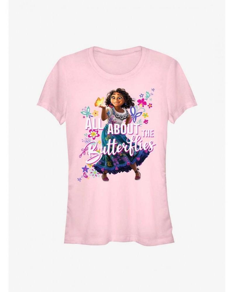 Disney Encanto All Butterflies Girl's T-Shirt $11.45 T-Shirts