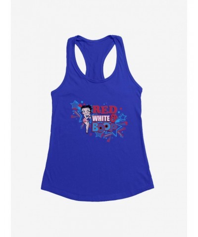 Betty Boop Red White and Boop Girls Tank $5.98 Tanks