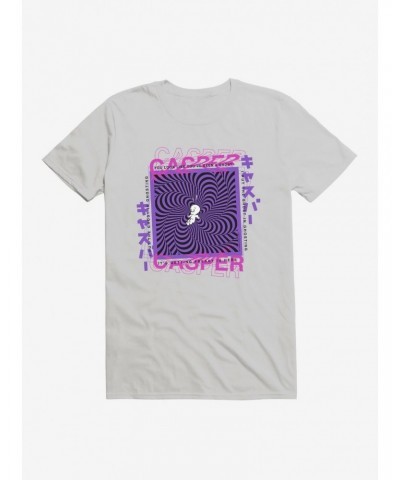 Casper The Friendly Ghost Virtual Raver Late Ghost T-Shirt $8.37 T-Shirts