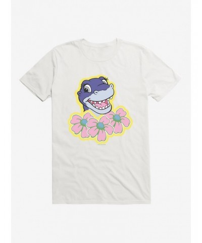 The Land Before Time Chomper Flowers T-Shirt $7.65 T-Shirts