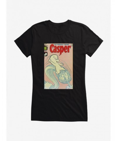Casper The Friendly Ghost Ghostly Wind Girls T-Shirt $10.21 T-Shirts