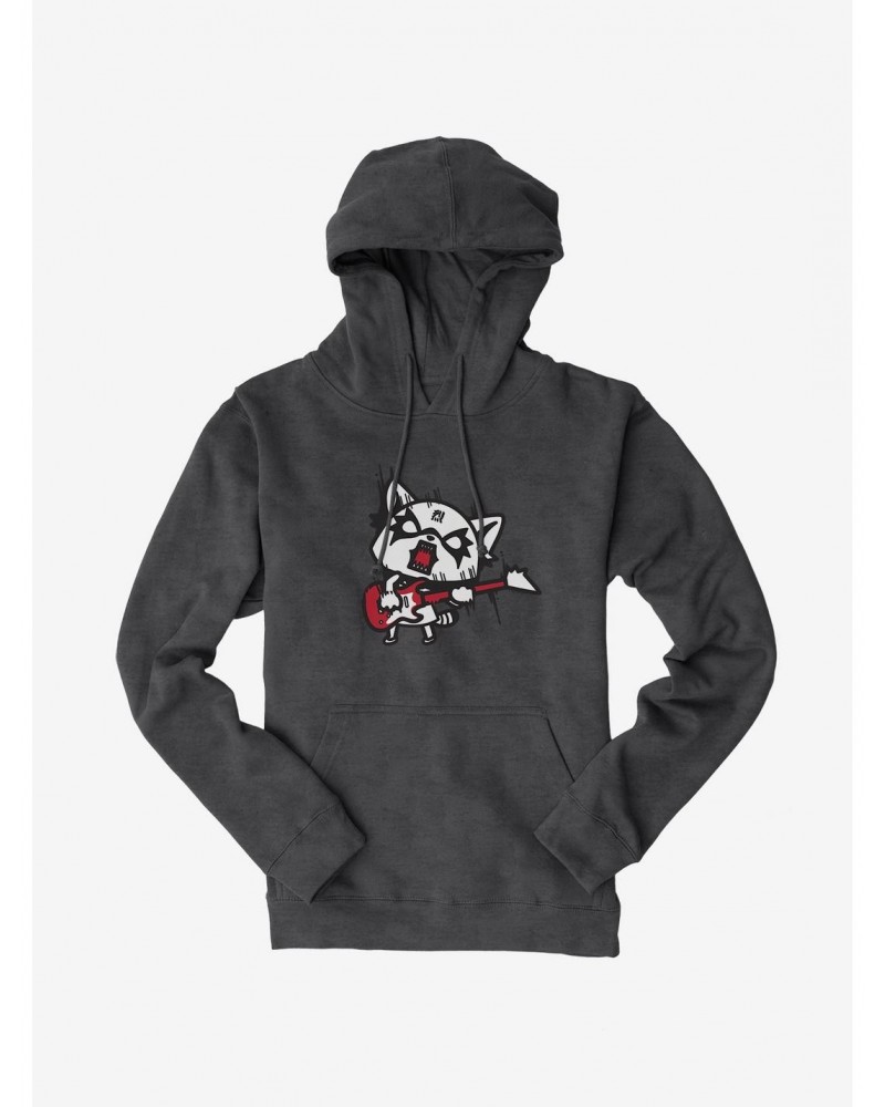 Aggretsuko Metal Hard Rock Hoodie $11.49 Hoodies