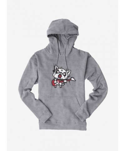 Aggretsuko Metal Hard Rock Hoodie $11.49 Hoodies