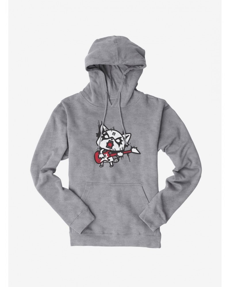 Aggretsuko Metal Hard Rock Hoodie $11.49 Hoodies