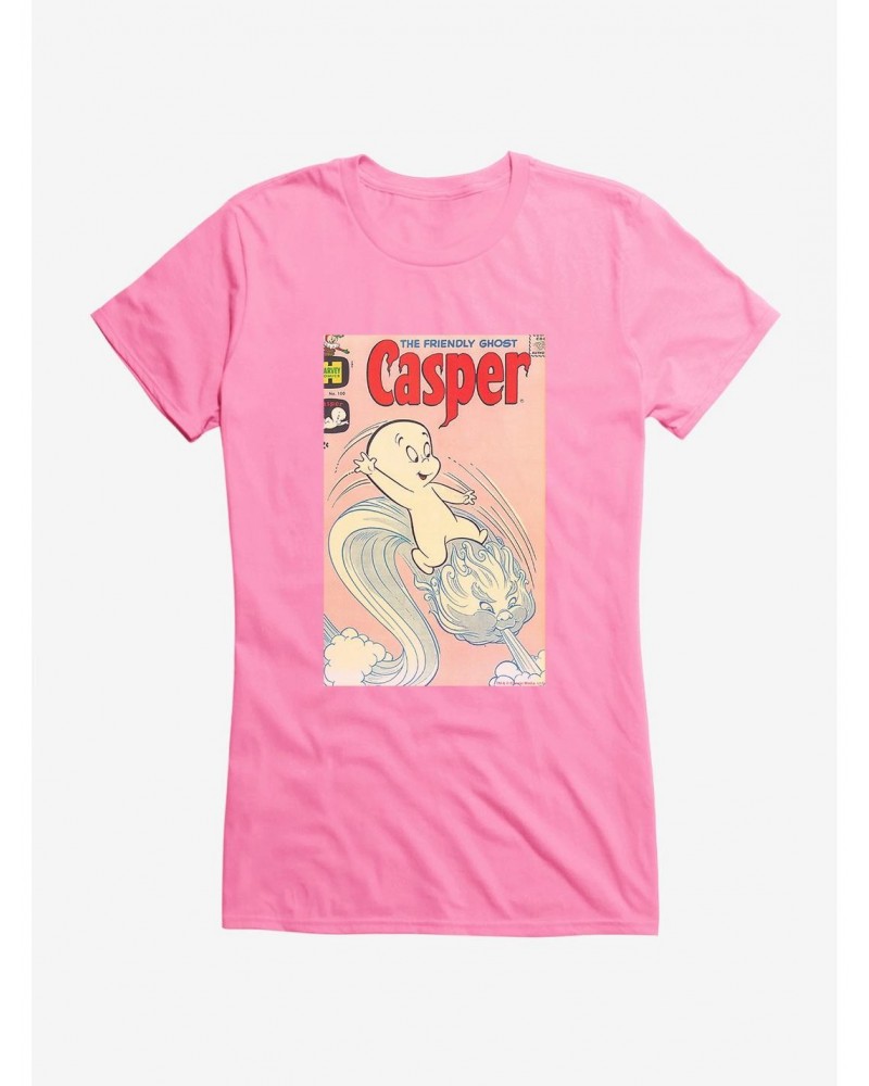 Casper The Friendly Ghost Ghostly Wind Girls T-Shirt $10.21 T-Shirts