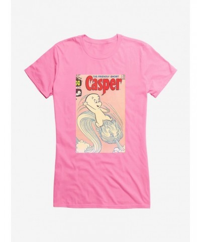 Casper The Friendly Ghost Ghostly Wind Girls T-Shirt $10.21 T-Shirts