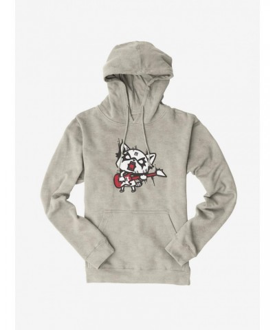 Aggretsuko Metal Hard Rock Hoodie $11.49 Hoodies