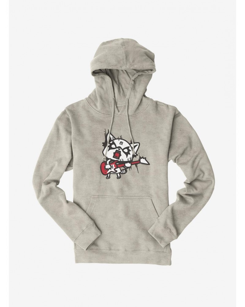 Aggretsuko Metal Hard Rock Hoodie $11.49 Hoodies