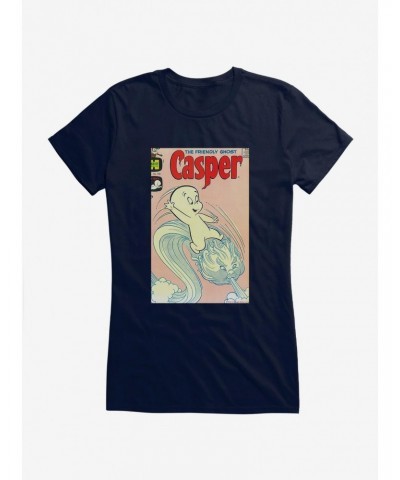 Casper The Friendly Ghost Ghostly Wind Girls T-Shirt $10.21 T-Shirts