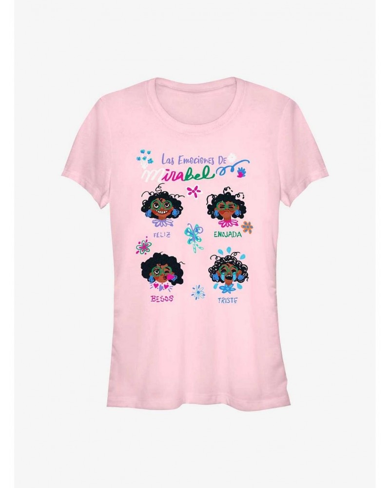 Disney Encanto Emociones de Mirabel Girl's T-Shirt $8.47 T-Shirts