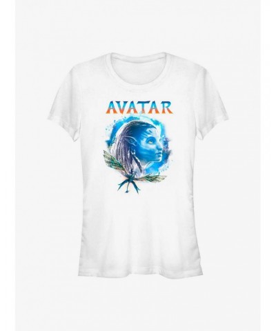 Avatar: The Way of Water Neytiri Navi Girls T-Shirt $7.97 T-Shirts