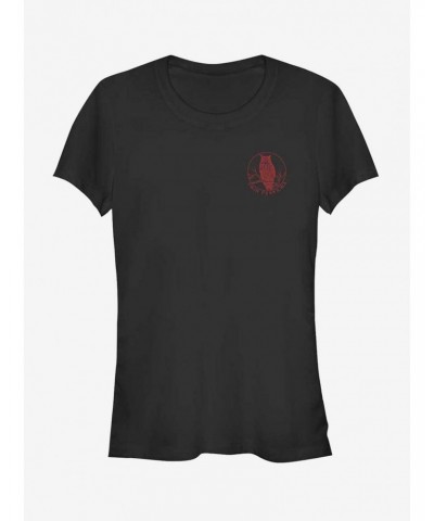Twin Peaks Red Owl Badge Girls T-Shirt $7.93 T-Shirts