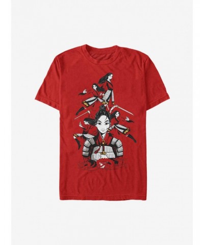 Disney Mulan Live Action Warrior Poses T-Shirt $9.56 T-Shirts