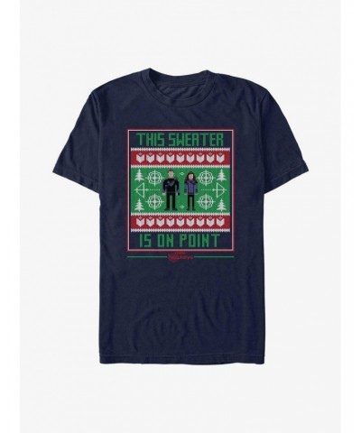 Marvel Hawkeye This Holiday Sweater Is On Point T-Shirt $7.84 T-Shirts
