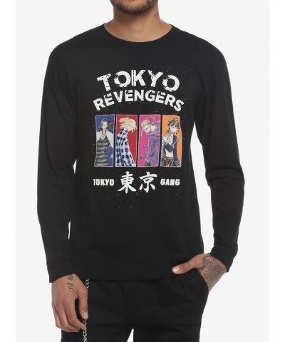 Tokyo Revengers Tokyo Manji Gang Long-Sleeve T-Shirt $5.12 T-Shirts