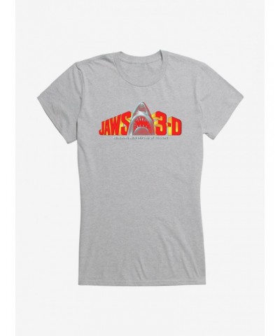 Jaws 3D Girls T-Shirt $9.96 T-Shirts