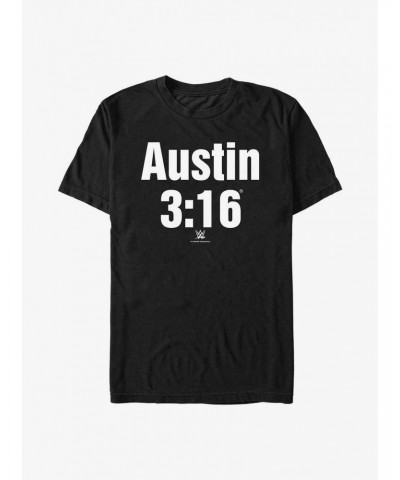 WWE Stone Cold Steve Austin 3:16 Classic Logo T-Shirt $8.22 T-Shirts