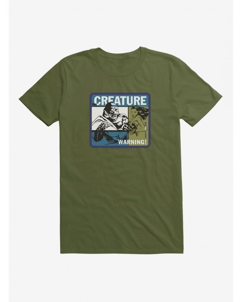 Creature From The Black Lagoon The Creature T-Shirt $7.89 T-Shirts