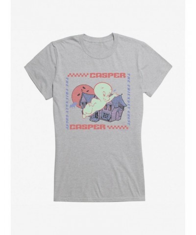 Casper The Friendly Ghost Haunted House Girls T-Shirt $8.22 T-Shirts