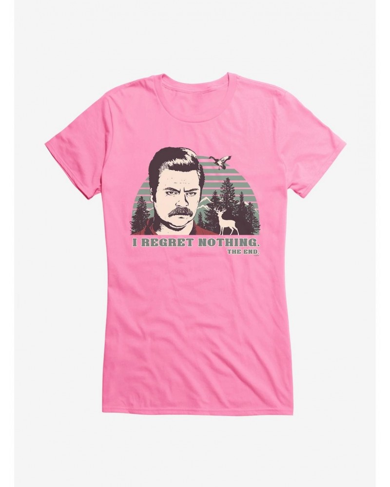 Parks And Recreation I Regret Nothing Girls T-Shirt $5.58 T-Shirts